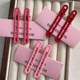 Candy -colored non -trace of the hair clip the front forehead side side duckbill crusher hair clip hair bangs clip hair card clip