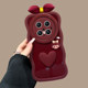 Suitable for Huawei Mate70pro mobile phone case new female model mate60pro+ bow love girl 50/40e burgundy New Year 30 invisible double bracket silicone wavy edge soft silicone case