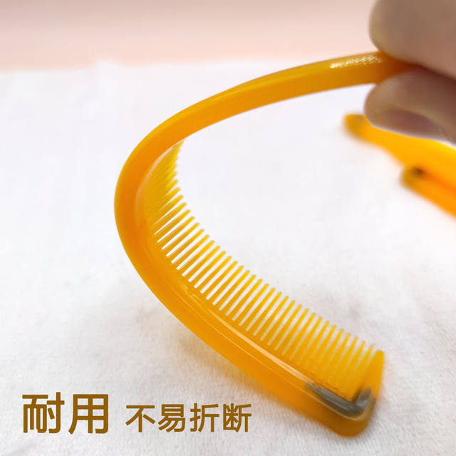Thickened pointed tail anti-static beef tendon barber shop large comb ...