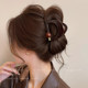 Suitable for women with low hair volume 2025 new high-end shark clip medium-sized hair clip back of head hair accessories