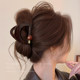 Suitable for women with low hair volume 2025 new high-end shark clip medium-sized hair clip back of head hair accessories