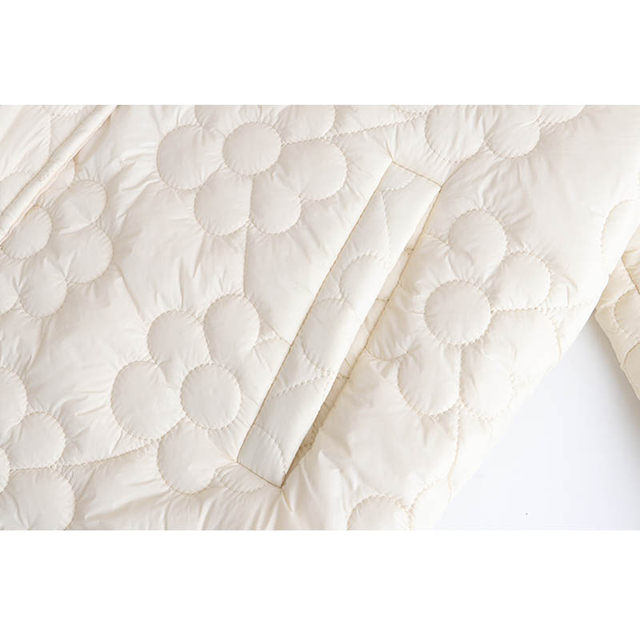 Fat mother stands for cotton clothing women's foreign style, fashionable, thin cotton jacket 200jin [Jin is equal to 0.5 kg] Add fat to increase cotton loose jacket