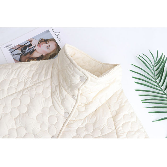 Fat mother stands for cotton clothing women's foreign style, fashionable, thin cotton jacket 200jin [Jin is equal to 0.5 kg] Add fat to increase cotton loose jacket