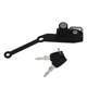 Suitable for Kawasaki ZX-4R modified helmet lock 23-24 ZX-4RR special helmet anti-theft hook lock safety lock