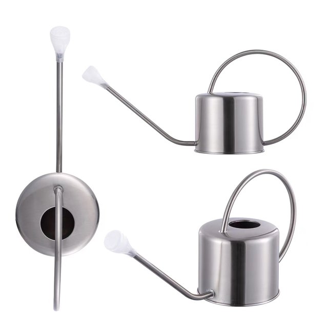 Long mouth watering kettle for watering flowers, household large-capacity flower kettle, large gardening succulent pointed mouth sprinkler kettle for watering vegetables