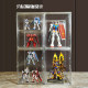 Display box model figure storage box blind box acrylic Gundam showcase transparent toy LEGO display cabinet shelf
