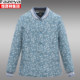 Middle -aged and elderly cotton jacket female mothers wear warm jackets in home, grandma loose large size small cotton jacket elderly cotton clothes