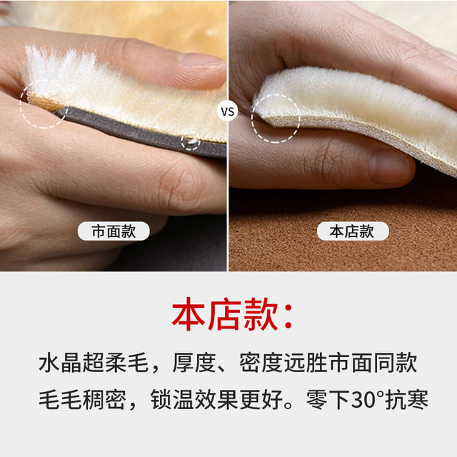 Genuine leather snow boots for women 2025 winter new style cowhide short-tube students' velvet thickened anti-slip Northeastern cotton shoes