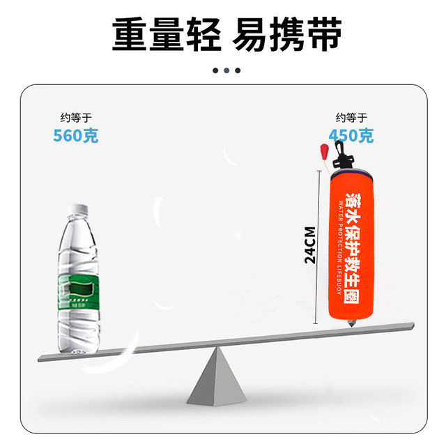 
Car water-insured automatic inflatable lifebuoy with window breaker Car dde emergency drowning rescue equipment clothing bag