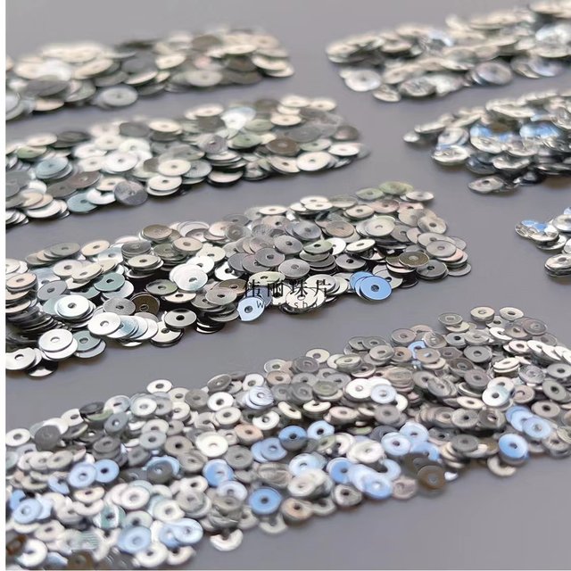 French embroidery sequins, clothing accessories, PET hand-sewn sequins