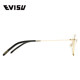 EVISU glasses Huimei Shou Business Men's close -up frame fashion full -frame square -shaped titanium alloy frame 6013
