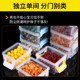 Handmade bead storage box transparent small beads loose beads rice bead accessories accessories crystal cultural DIY materials