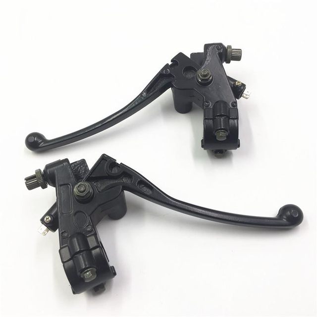 Suitable for Honda King motorcycle accessories CBT125 Jialing Chunlan Leopard clutch electroplating handle left hand handle support