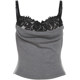 KLIOU Pure Sexy Style Lace Splicing Camisole Women's Design Slim Slim Hot Girl Top