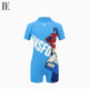 BE van De'an Joint Children's Swimming Boys Swimming Medium Children's One-piece Flat-horn Boys Swimming Suit 2025 New Product