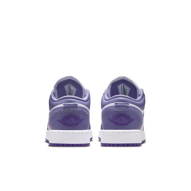 Jordan official Nike Jordan boy AJ1 board shoes big children's sports shoes summer low top air cushion 553560