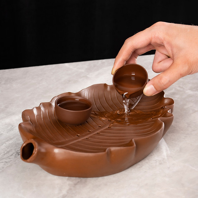 Zisha Chinese -style Kung Fu Tea Disk Household Simple and Water ...
