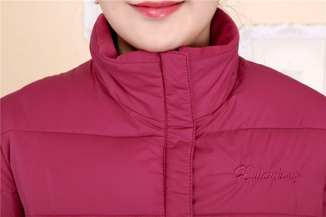 Middle-aged and elderly autumn down-padded jackets, half-sleeved jackets, mother's short-sleeved vests, warm vests, winter women's vests
