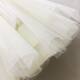 Silk velvet spliced ​​mesh, retro fairy beauty! Elastic waist strap A-line mid-length puffy skirt for women