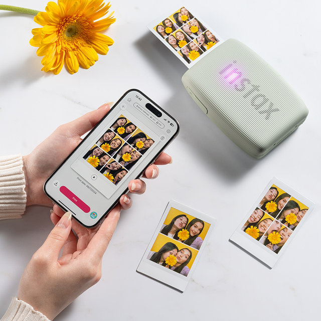 Fujifilm/Fuji mini Link2/3 generation new one-time imaging instant mobile phone photo printer