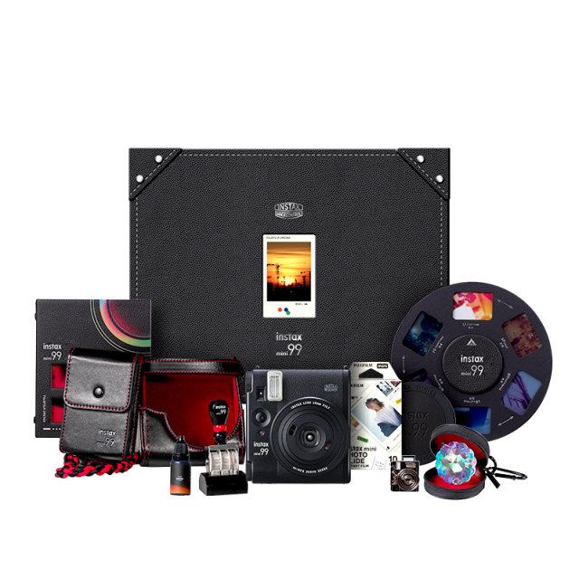 Fujifilm Fuji Instax Polaroid mini99 camera one-time imaging flagship burly streamer gift box