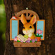 Windowsille rabbit cute tree hanging kindergarten wall hanging garden balcony decoration wall decoration hanging ornament decoration ornament
