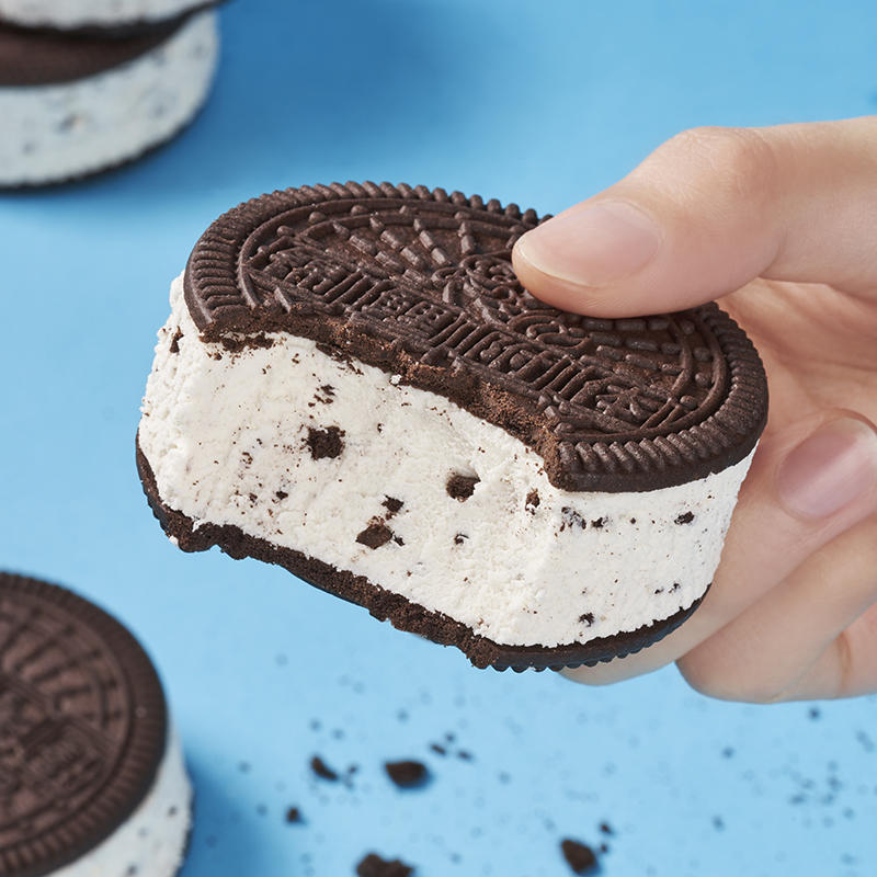 和路雪可爱多奥利奥饼干碎香草风味夹心冰淇淋饮品冰激凌60g