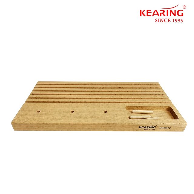 Keling KWR612 patchwork ruler storage rack Solid wood wire frame ...