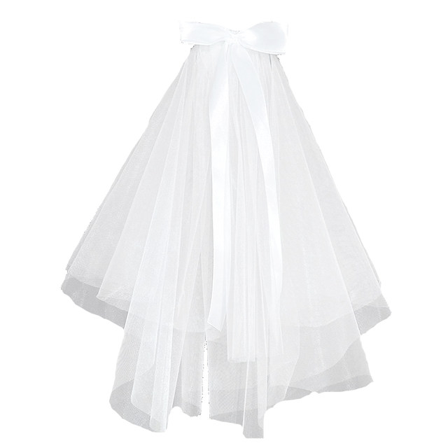 Li Yitong's same bow proposal proposal, small gauze hair clip, wedding photo reception certificate register, panton gauze bride hair accessories