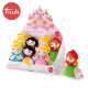 Italian trudi fairy tale series cute princess doll girls toy doll rag doll children's gift