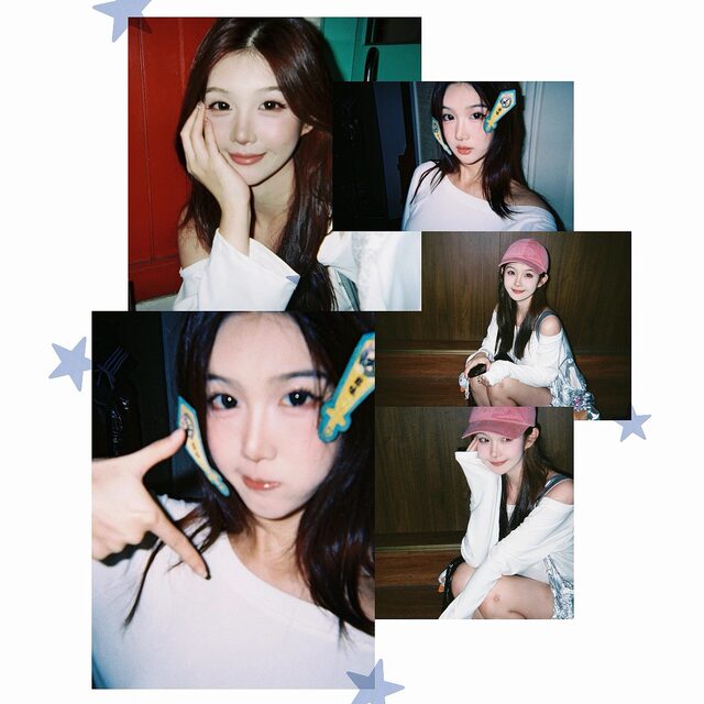 Ribby illustrator disposable film camera color film student niche creative birthday gift for girls