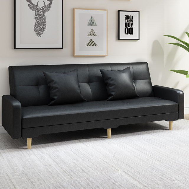 Business reception folding sofa bed small apartment office reception ...