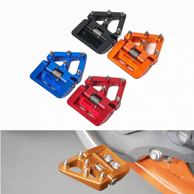 Suitable for Hengjian two-stroke Kviszuma K8 off-road motorcycle folding rear brake lever brake pedal head