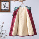 Grandma's winter down jacket for middle-aged and elderly women, plus velvet and thickened coat, mother's hooded embroidered old lady's cotton-padded jacket