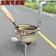 58 cm car wheel hub modify firewood stove thick rural firewood stoves with firewood and coal dual -use steel rim stove furnace
