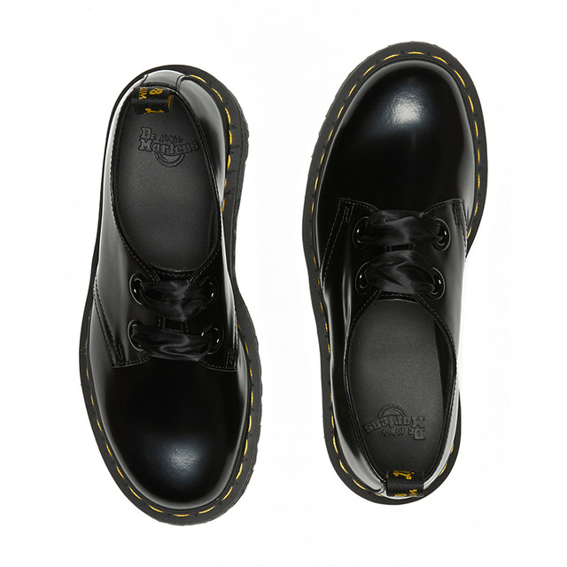 Dr. Martens Dr. Holly British women's autumn comfortable and versatile casual temperament round-headed derby shoes