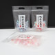 Purely handmade packaging bags, portable candy snack food packaging bags, wholesale sealed zipper ziplock bags, food bags