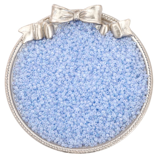 Super 2mm cream cloud fog stained glass rice beads and DIY materials handmade beads bracelet accessories