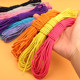 Round elastic band high elastic color elastic rope children jump rubber band rubber band beef tendon durable pants elastic rope