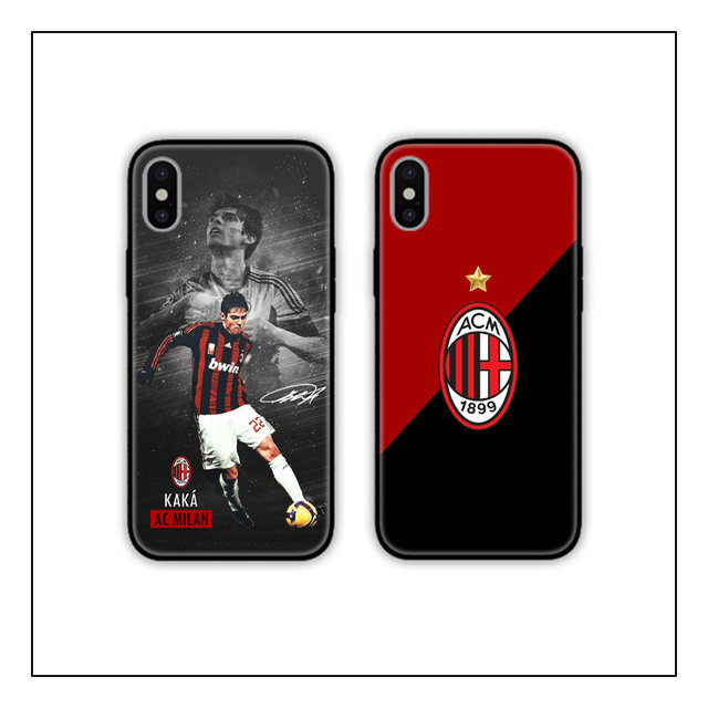Any model Glass Kaka AC Milan mobile phone case is suitable for Apple 16 Huawei Samsung Xiaomi 14 OnePlus Ace5 Meizu OPPO Redmi K80 Honor 300 Silicone Glass Vivo