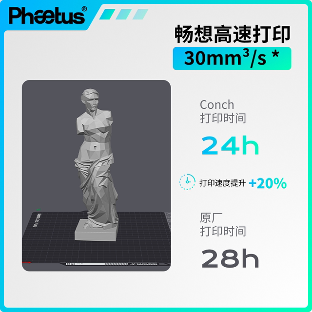 
Phaetus is adapted to Di Plus4 nozzle and can be detached QIDI hot end