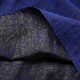 Rare limited blue cracked fragrant cloud sash skirt retro literary elastic waist straight slit one-step skirt for women
