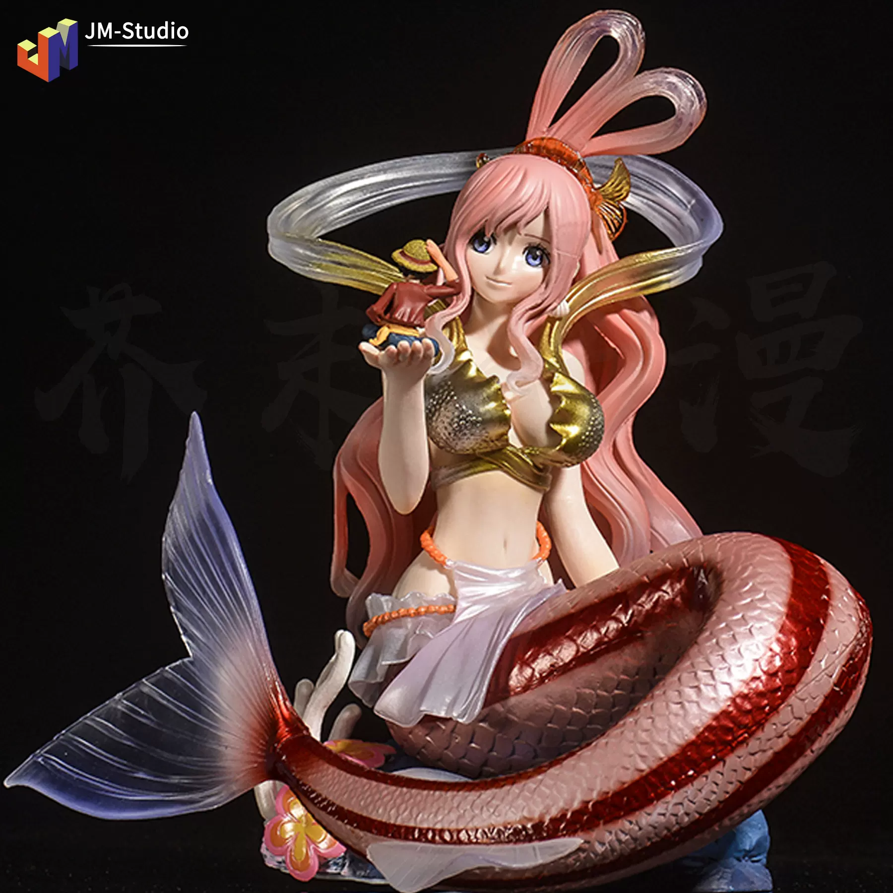 白星海賊王gk雕像人魚模型模型禮物島擺件人魚公主