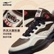 Hongxing Erke men's shoes autumn and winter casual shoes leather warm shoes high top sports shoes plus velvet thick sole cotton shoes