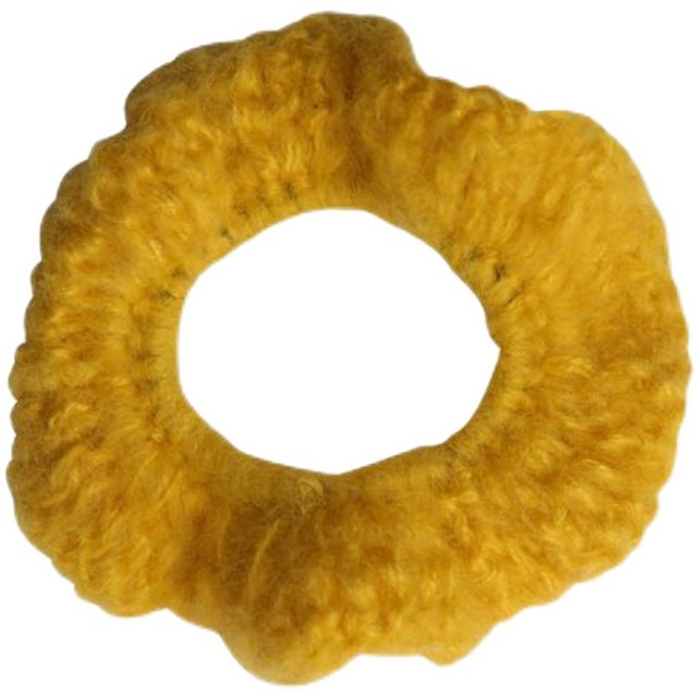 South Korea's early autumn wool large intestine hair circles simple knitted girl ball head color rubber band tie ponytail head rope ornaments
