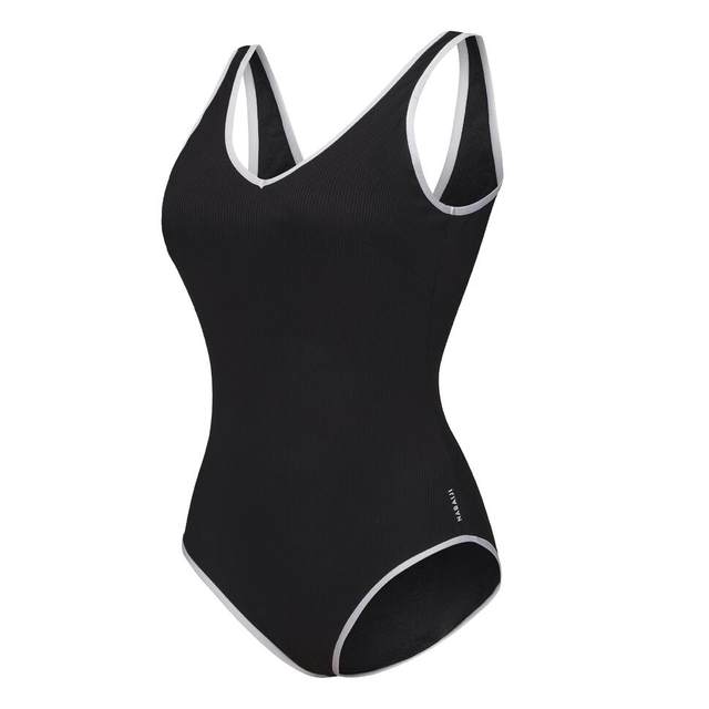 Decathlon swimsuit women's summer training competition to make them look slim and cover their belly one-piece professional swimsuit hot spring 2024 new IVL2