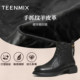 
Tianmeiyi retro thick-soled plus velvet Chelsea boots women's shoes thin boots fashion boots leather boots 2025 winter new style