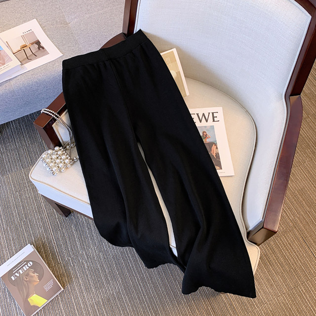 Middle-aged and elderly fat mothers small fragrant style knitted vest three-piece set for middle-aged women's autumn clothing new women's fashion suit women