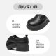
Dadong Loafer Women's Shoes 2025 Autumn New Thick Heel Medium Heel Lace Round Head Light Plate Simple Q0151