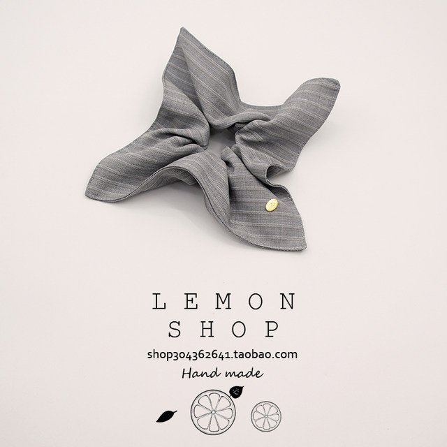 New spring and summer versatile striped large intestine hair ring fabric tied hair rubber band high-end hair rope head rope hair accessories